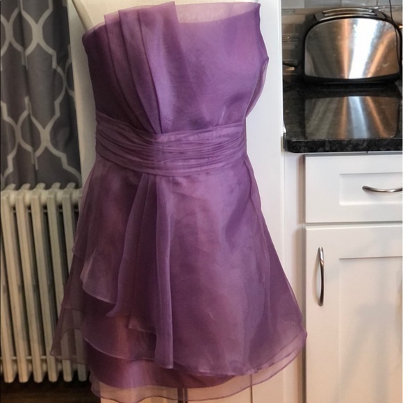 David’s Bridal Strapless Dress , Size 22 - Picture 3 of 3